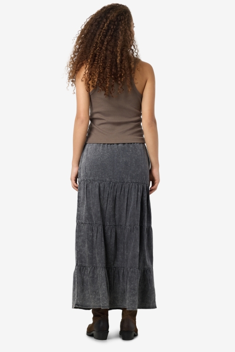 Noisy may nmoregon nw denim acid maxi skirt b